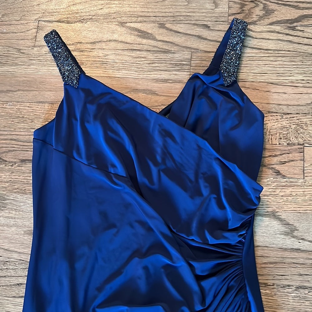 RALPH Lauren blue cocktail dress size 14