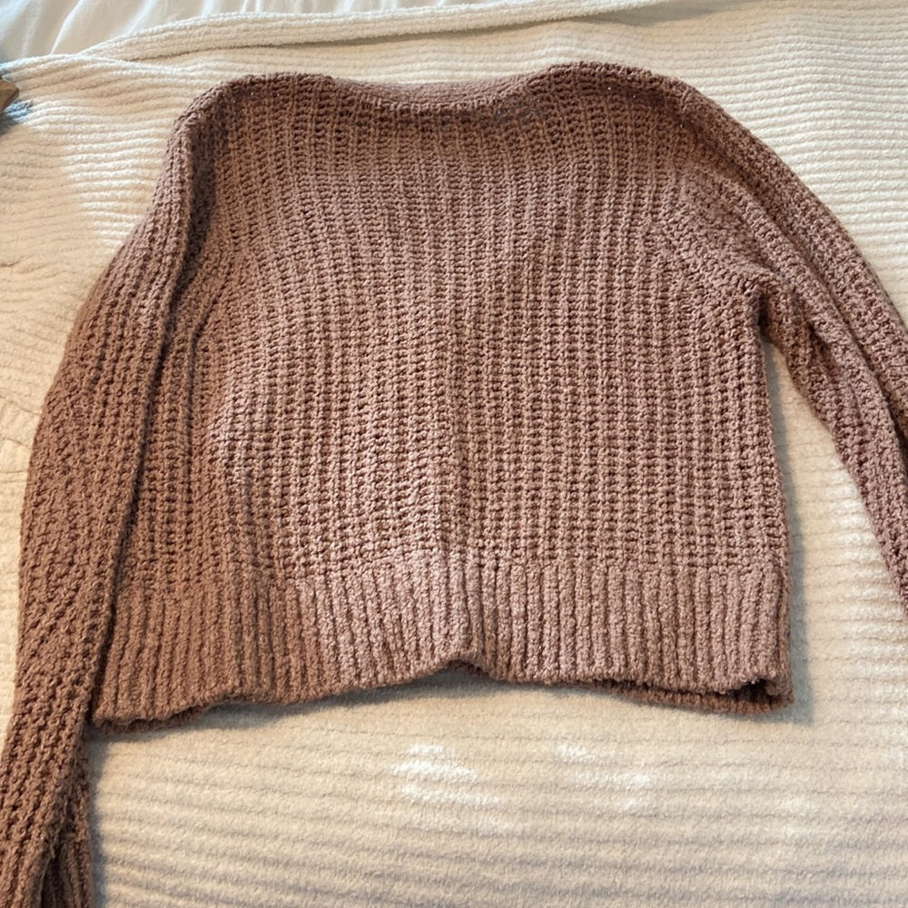 Women’s Elizabeth and James cardigan. Beige. Size M