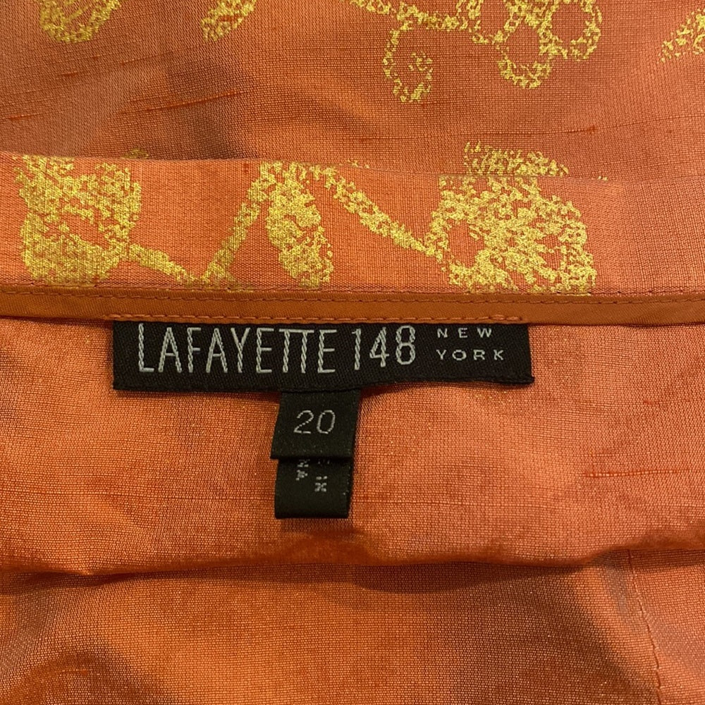 LAFAYETTE 148 New York Women’s Skirt with Design Size 20