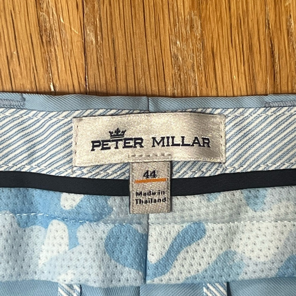 NWT Peter Millar Men’s Blue Performance Shorts Waist 44