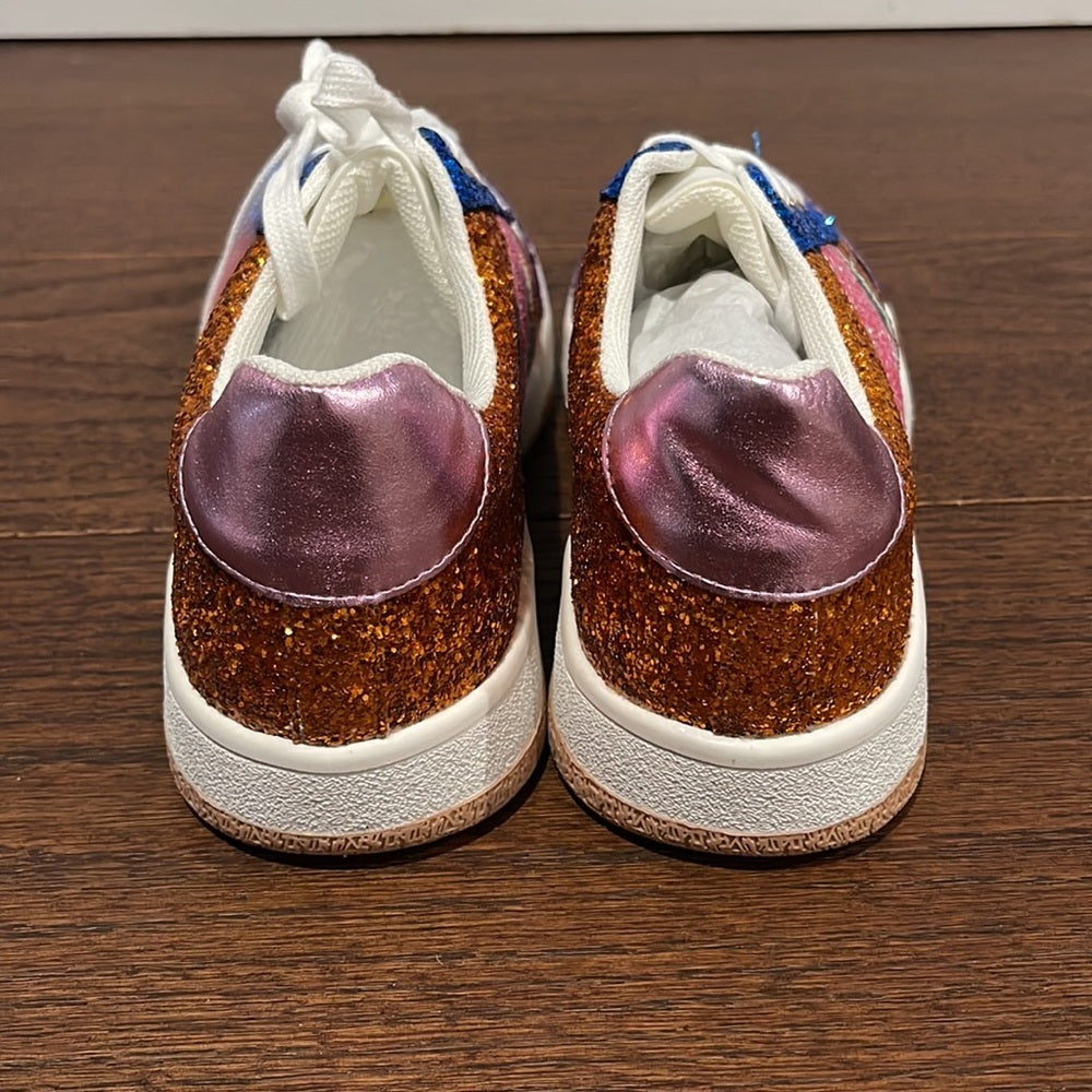 Cape Robbin Women’s Sparkle Sneakers Size 9