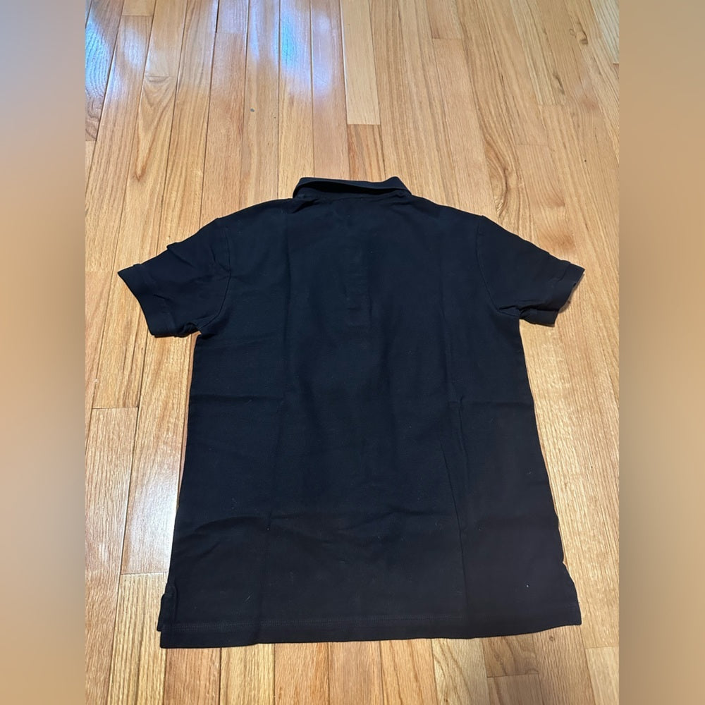 Burberry Men’s Black Polo Shirt Size Small