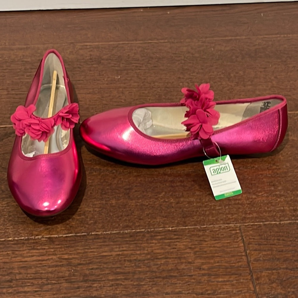NWT Lands End Women’s Pink Ballet Flats Size 6