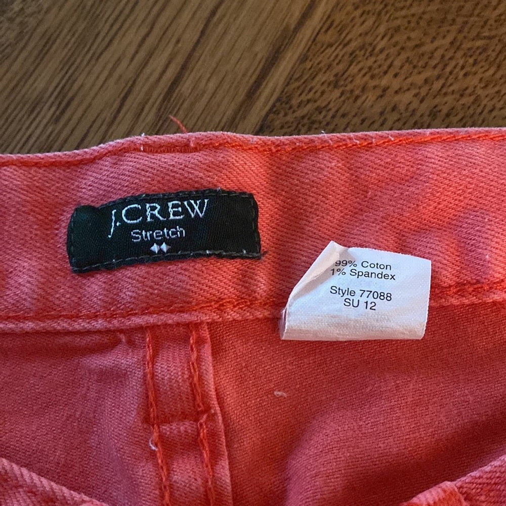 J.Crew Women’s Pink Jeans Size 27