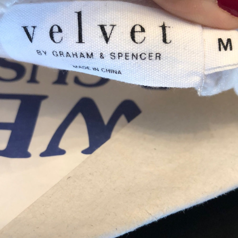 Velvet Tank Top Size Medium