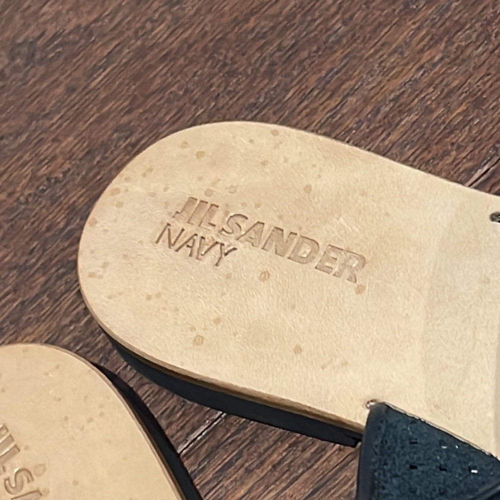 Jill Sandler Women’s Black Perforated Sandals Size 41 / 11