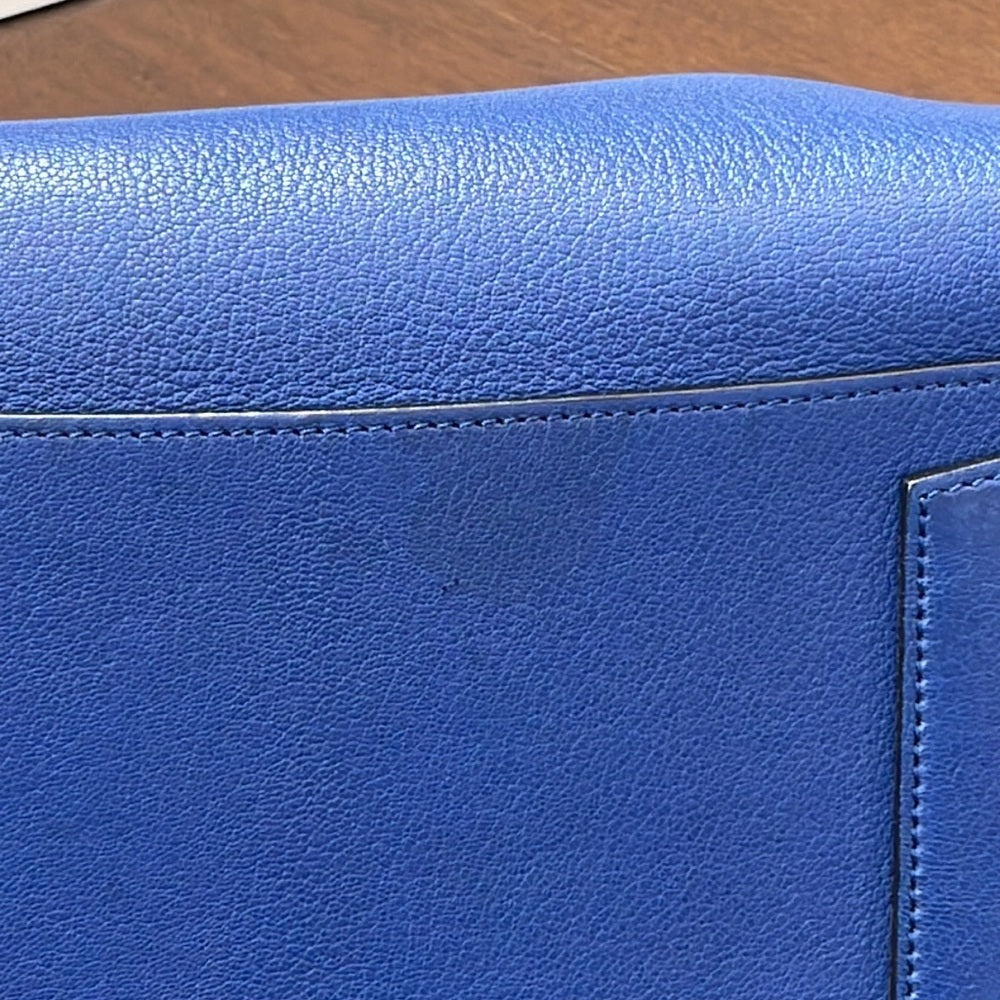 Givenchy Cobalt Blue Antigona Medium Grained Leather Bag Tote and Shoulder Bag