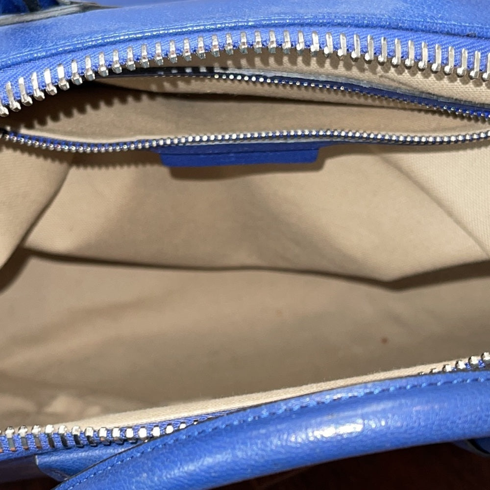Givenchy Cobalt Blue Antigona Medium Grained Leather Bag Tote and Shoulder Bag