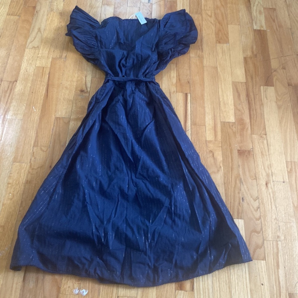 NWT Women’s Paupette St Barth dress. Blue and gold. Size S