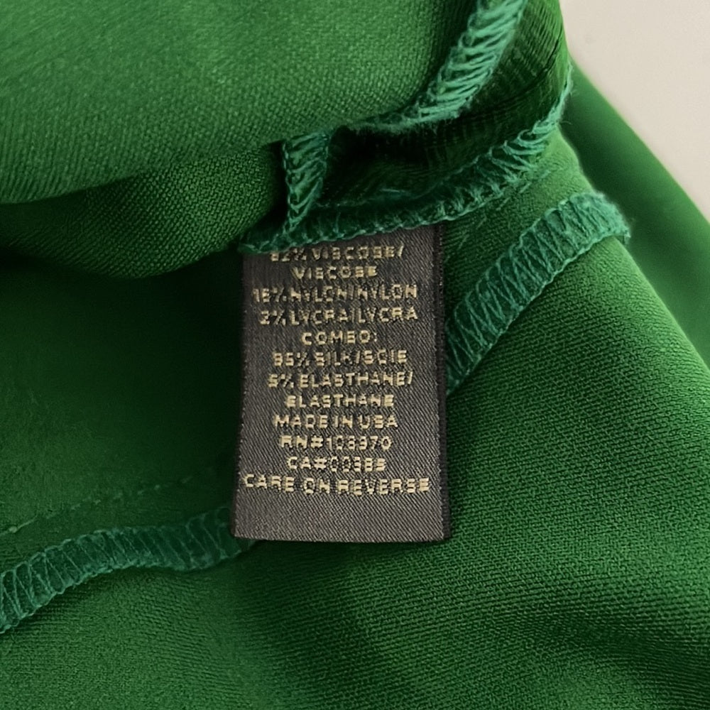 Zac Posen Size 4 Green Dress
