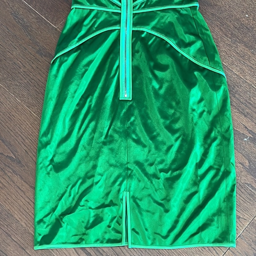 Zac Posen Size 4 Green Dress