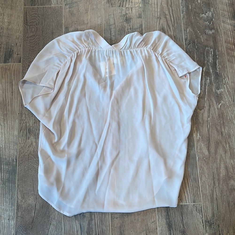 NWT Vince Woman’s Beige Blouse Size Medium