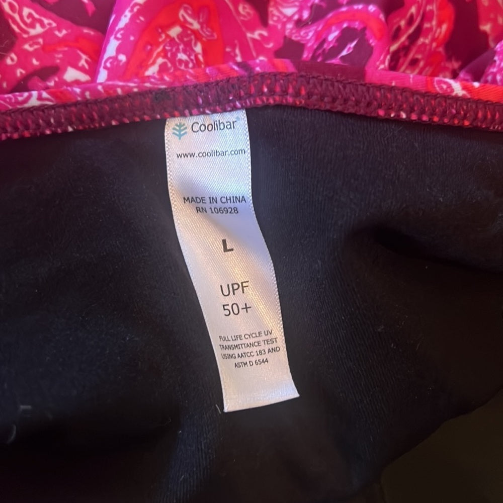 COOLIBAR Woman’s Pink 2-Piece Set Short Size XL Top Size Large