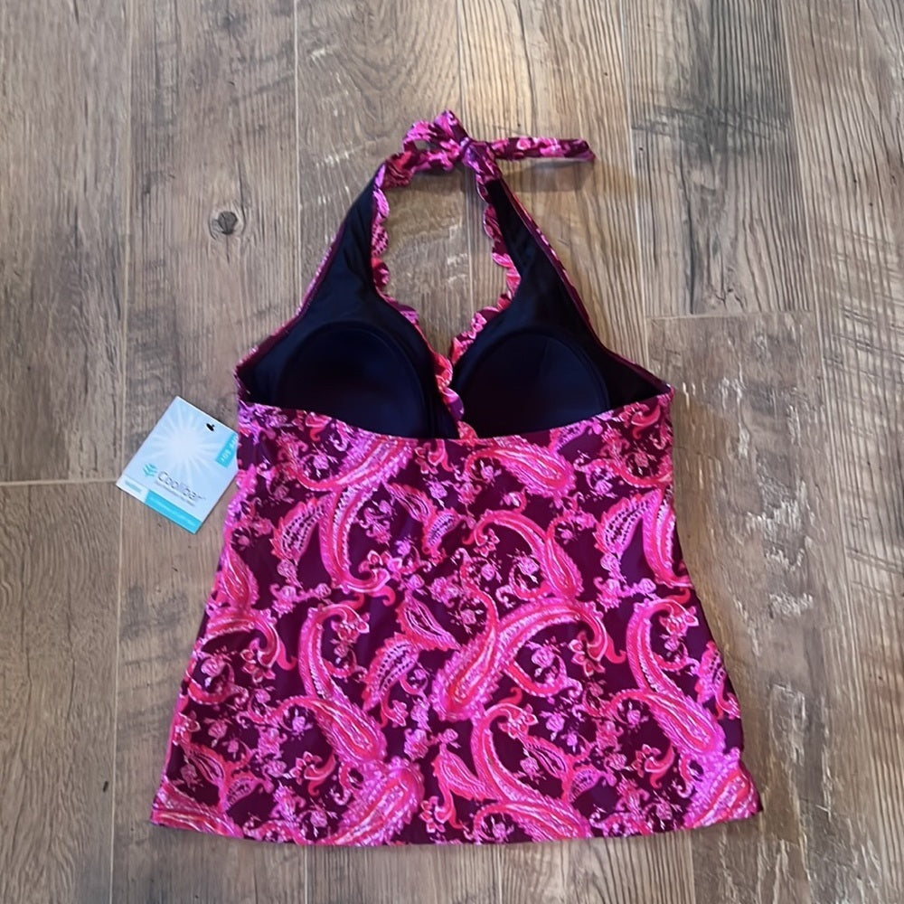 COOLIBAR Woman’s Pink 2-Piece Set Short Size XL Top Size Large