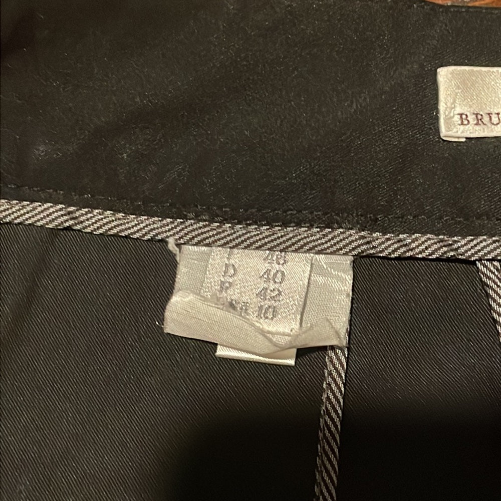 Gunex for Brunello Cucinelli Women’s Black Pants Size 10
