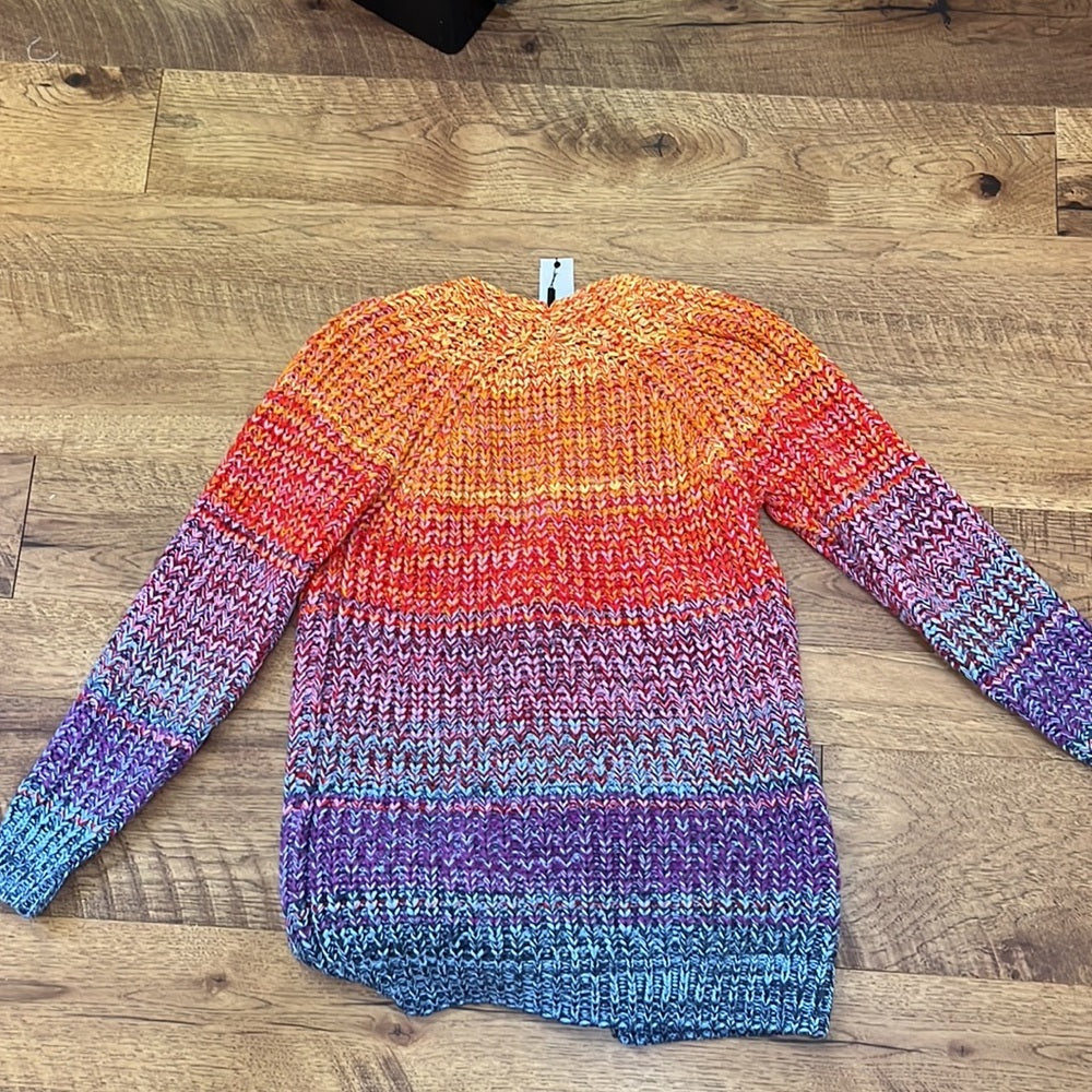NWT 525 America Women’s Colorful Cardigan Size XS