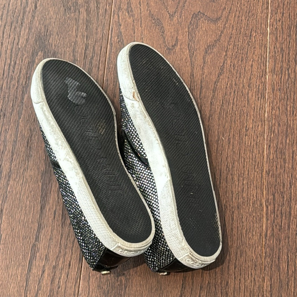 Jimmy Choo Women’s Sparkle Slip On Sneakers Size 38/8