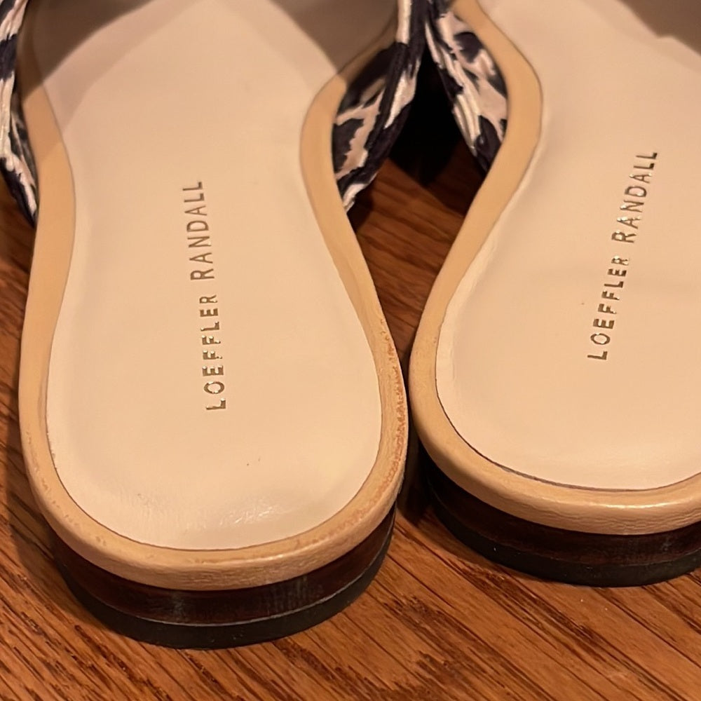 Loeffler Randall Women’s Daphne Leopard Flats Size 8.5
