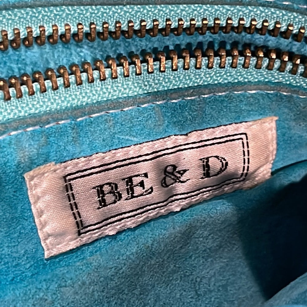 BE&D Bluish Green Skin Hobo Bag
