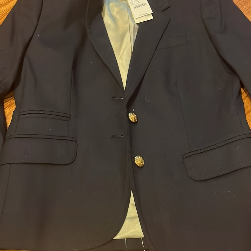 NWT J.Crew Woman’s Navy Blue Blazer Size 6