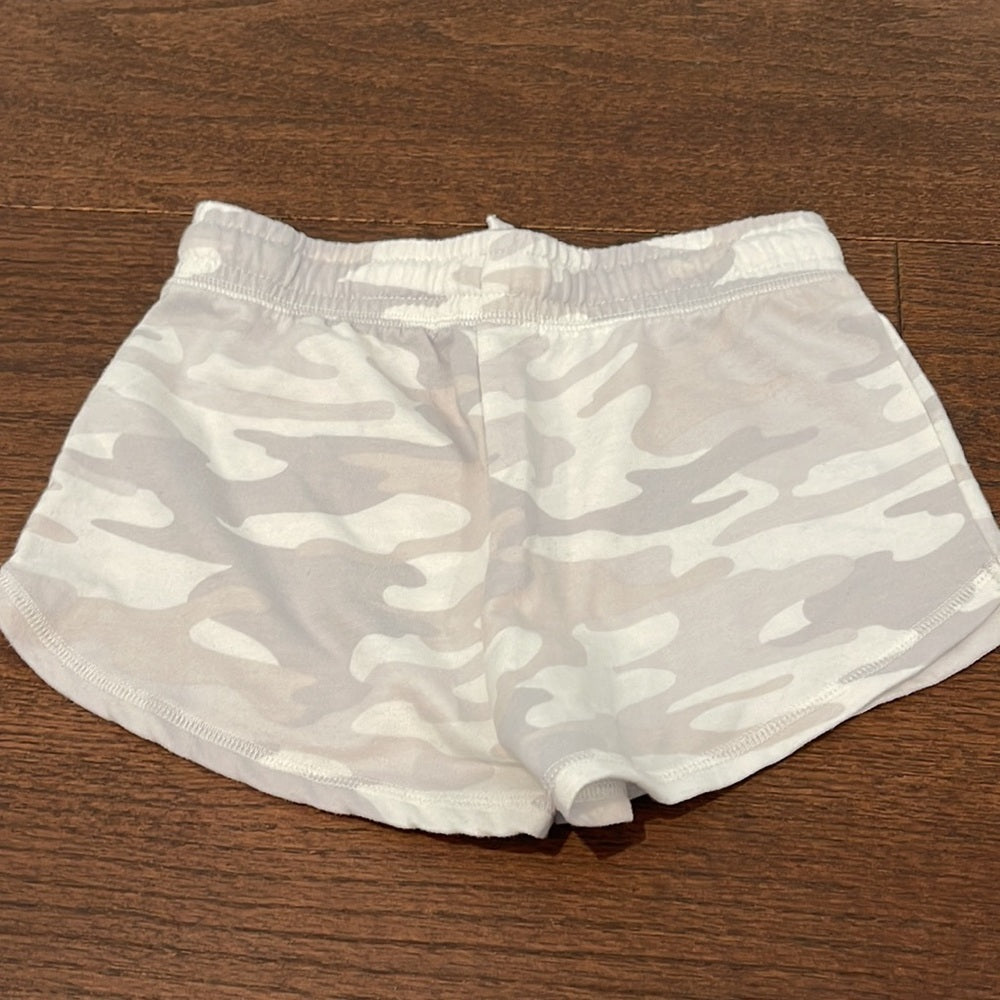 Z Supply Girls Grey Camo Shorts Size Medium 10-12