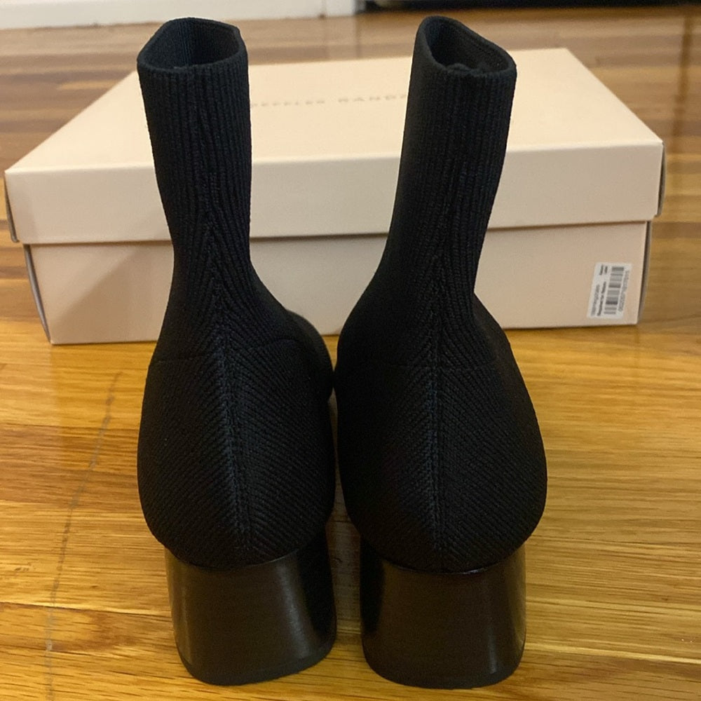 Loeffler Randall Women’s Black Knit Sock Booties Size 7