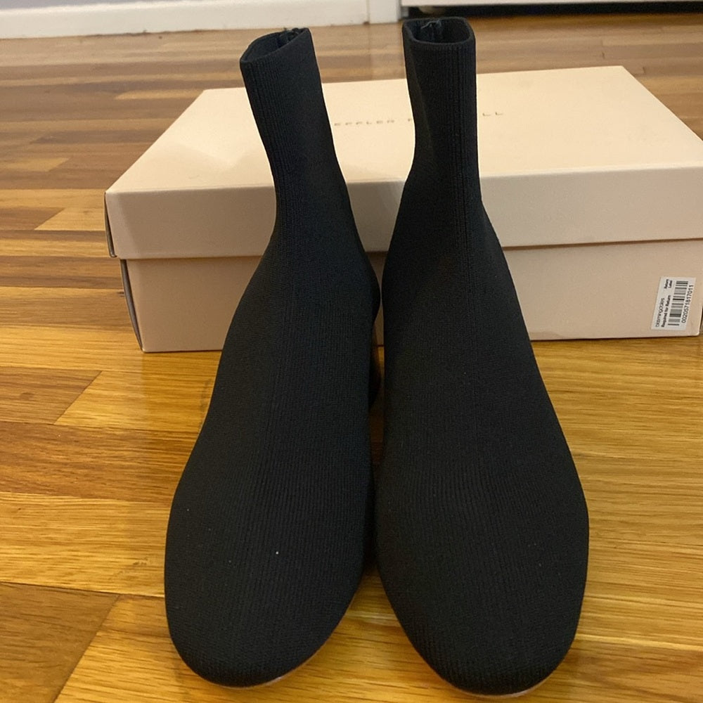 Loeffler Randall Women’s Black Knit Sock Booties Size 7