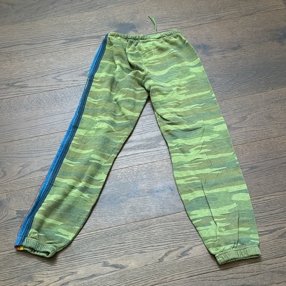 Aviator Nation Women’s Camo Green Sweatpants Size Medium