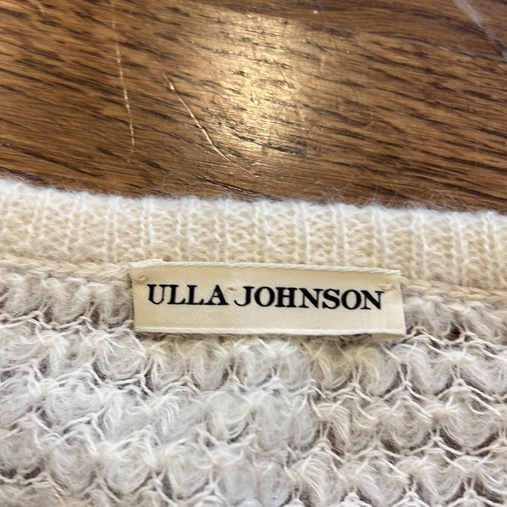 Ulla Johnson Women’s Cream Sweater Size Small