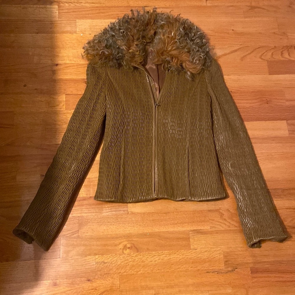 Women’s Kenzie jacket. Tan. Size 38