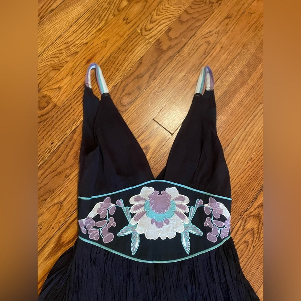 CATHERINE Malandrino Black Sleeveless Dress Size 4