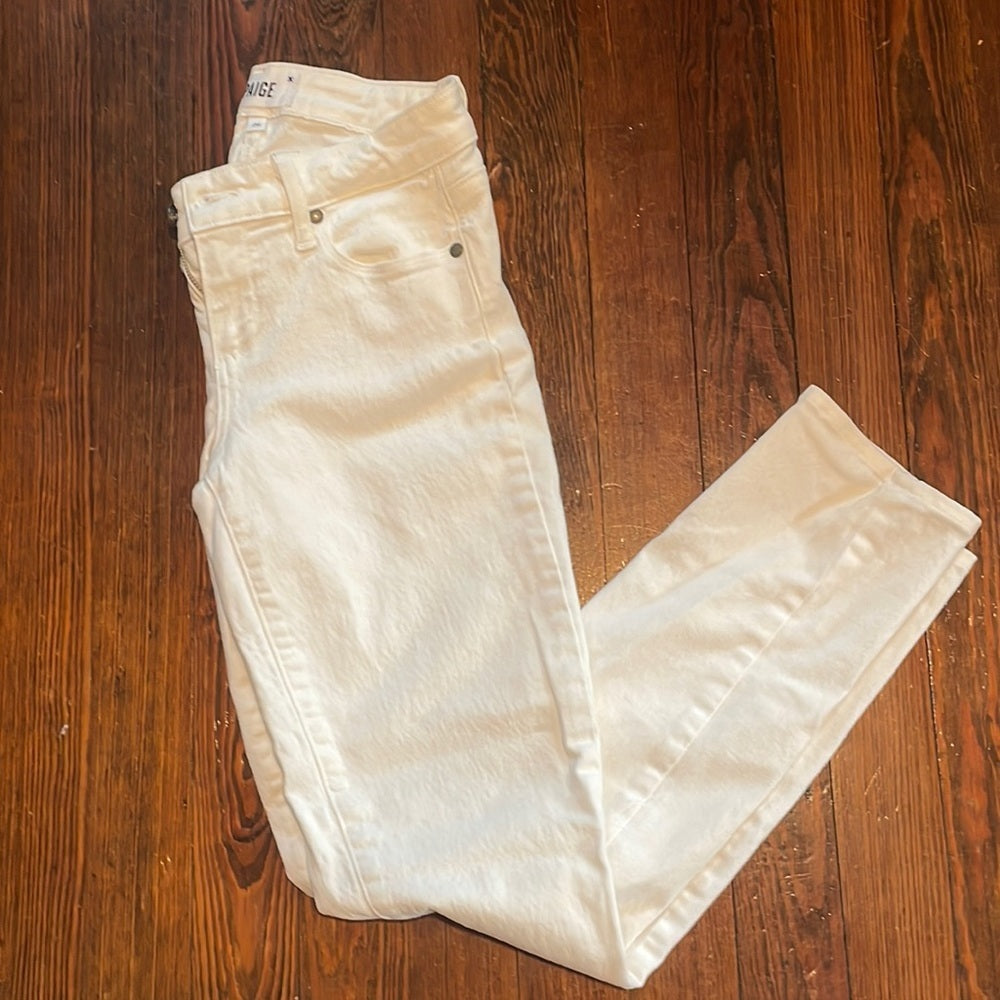 PAIGE Women’s White Denim Jeans Size 26