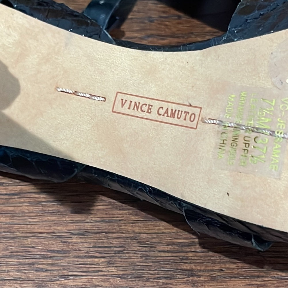 VINCE Camuto Black Sandals Size 7.5