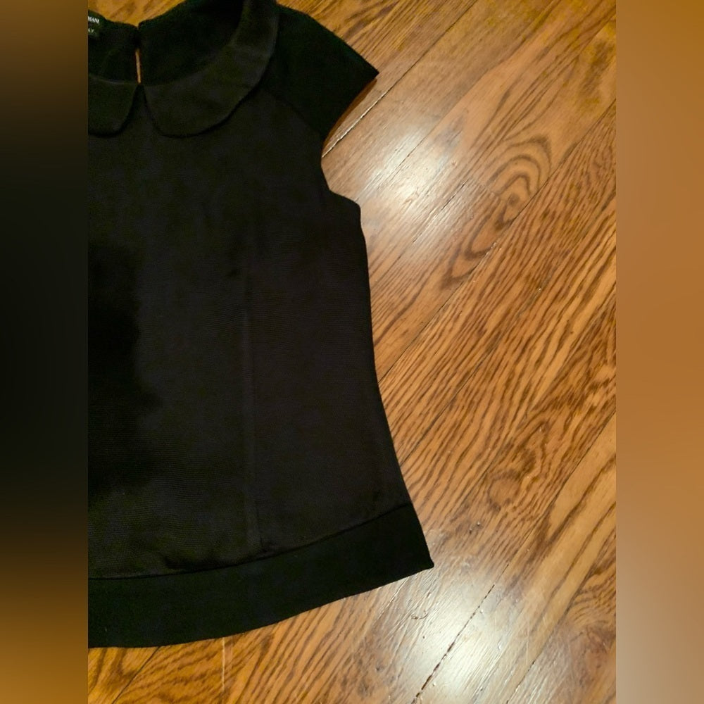 Emporio Armani Black Sleeveless Blouse