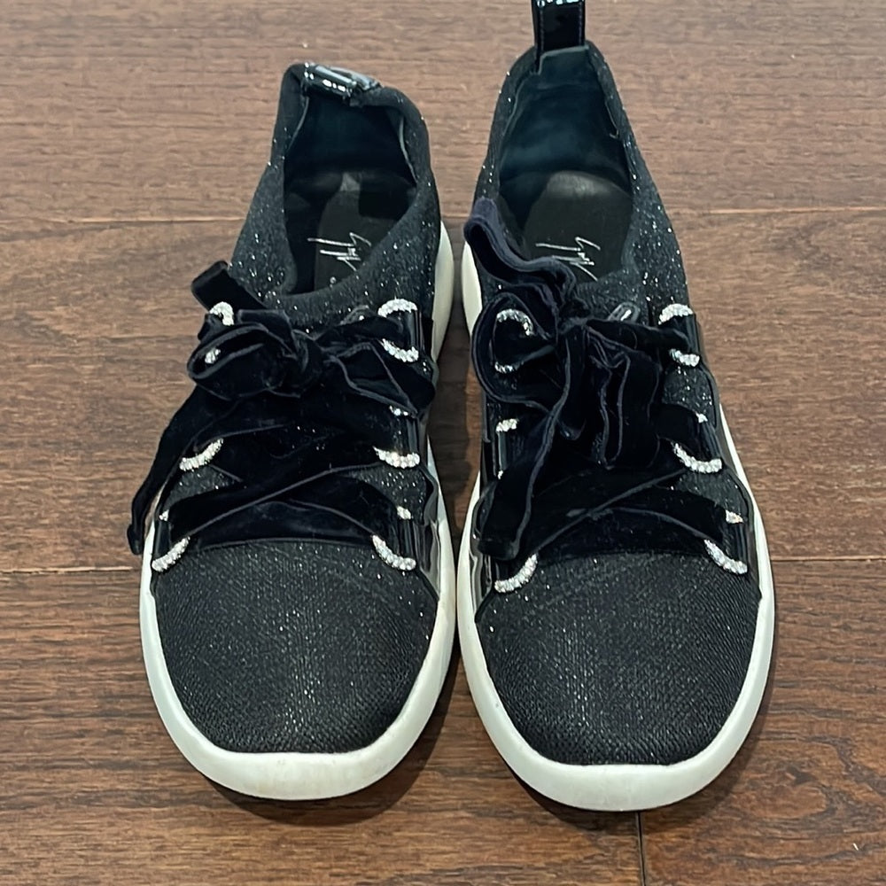 Giuseppe Zanotti Women’s Black Sneakers Size 42/9