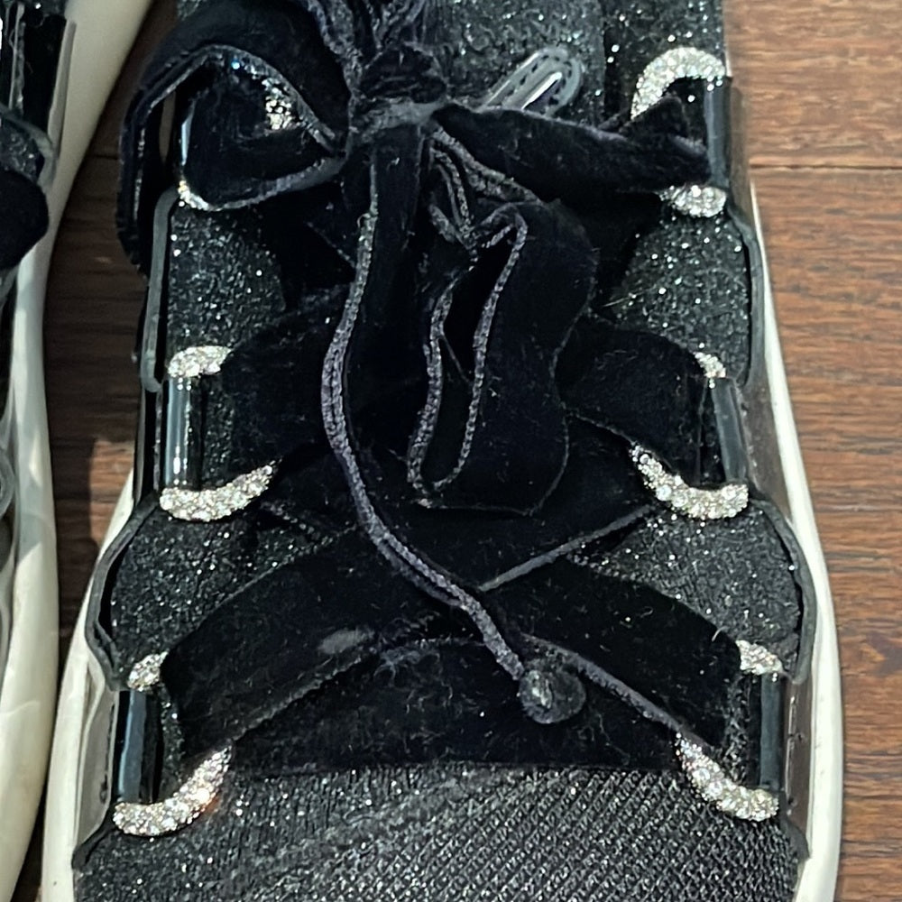 Giuseppe Zanotti Women’s Black Sneakers Size 42/9