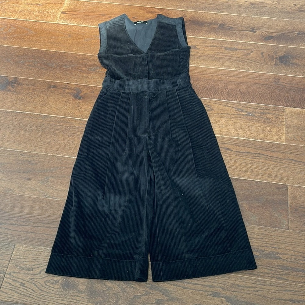 Rachel Comey Women’s Black Corduroy Jumpsuit Size 0