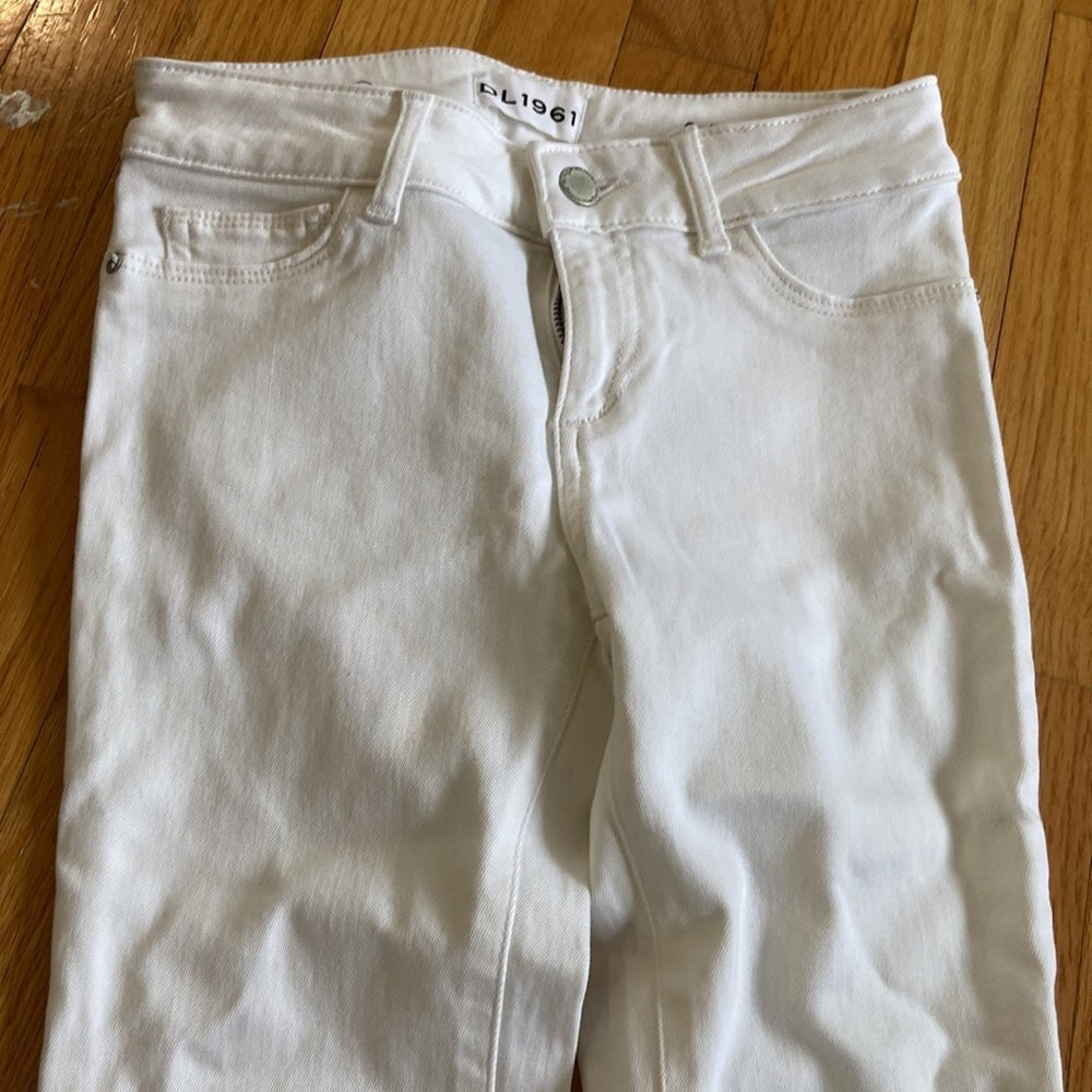 Women’s DL1961 jeans. White. Size 12