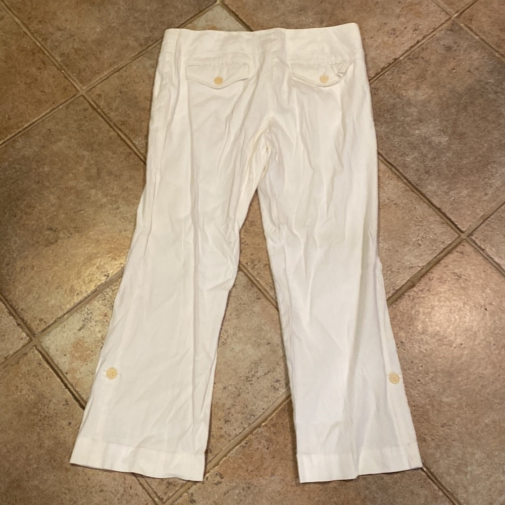 Theory Women’s White Pants Size 8