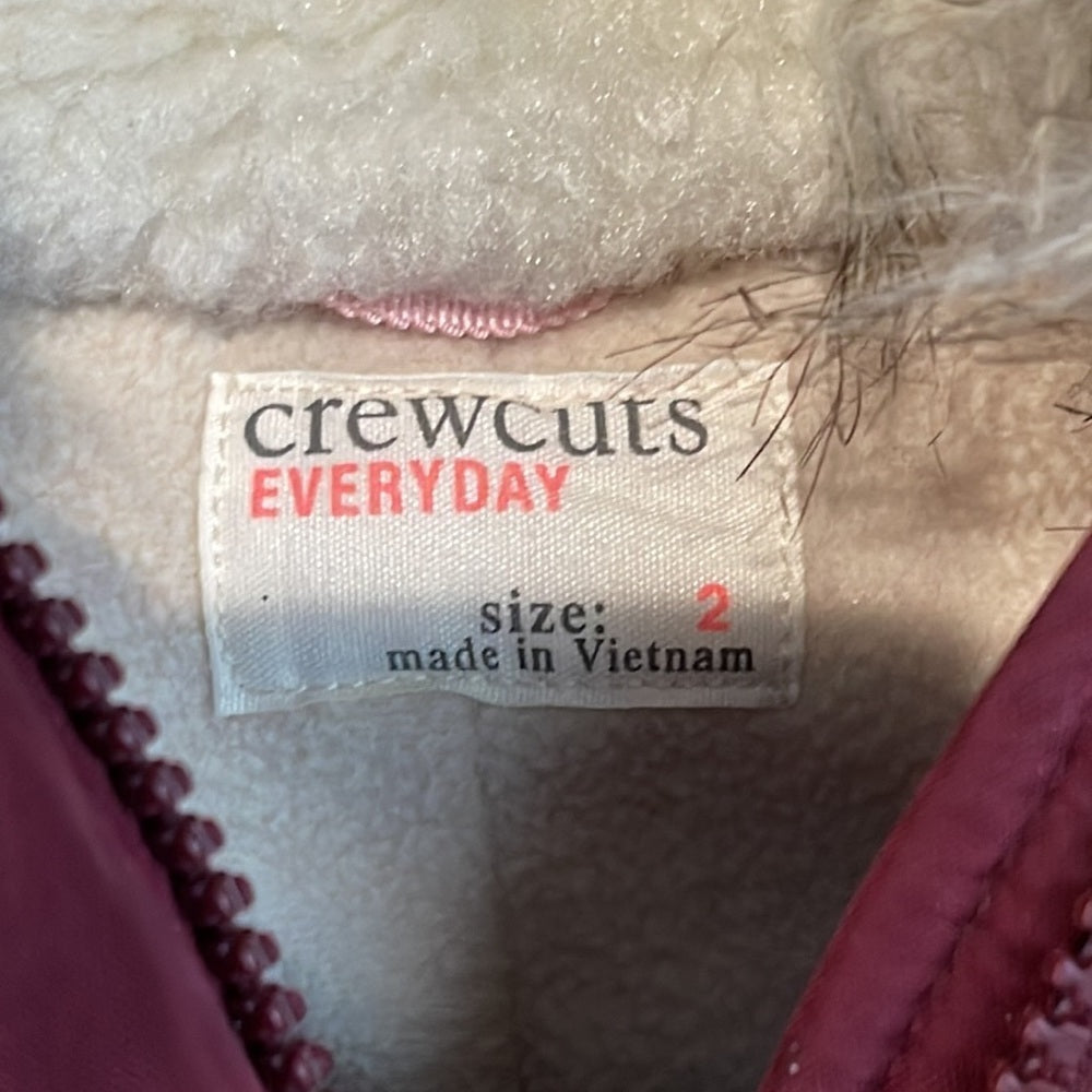 Crewcuts Girls Winter Coat Size 2
