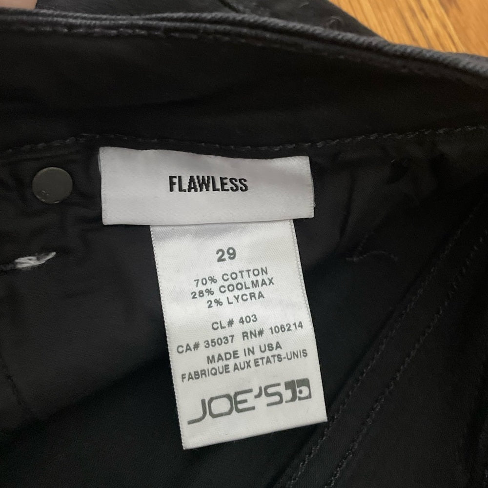 Joes Women’s Black Jeans Size 29