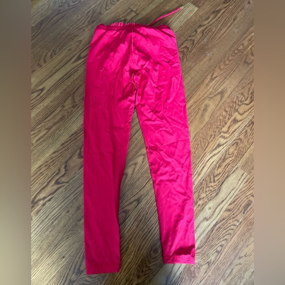 CELESTINE Red Leggings Size Large