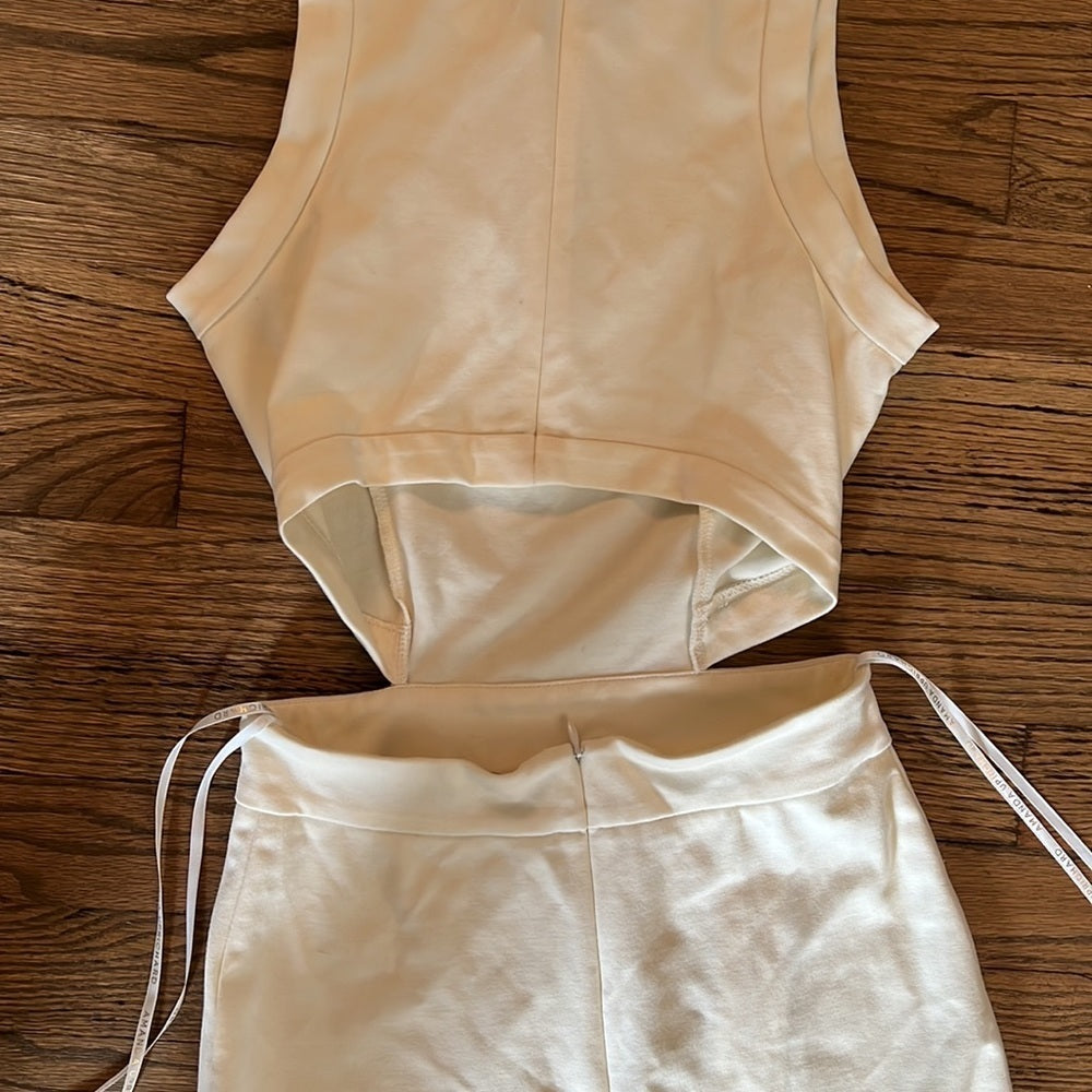 Women’s Amanda Uprichard dress with waist / back cut out Size 2P