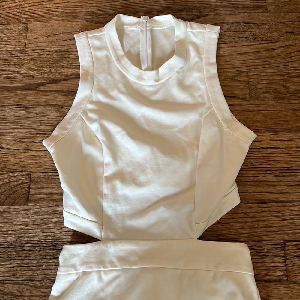 Women’s Amanda Uprichard dress with waist / back cut out Size 2P