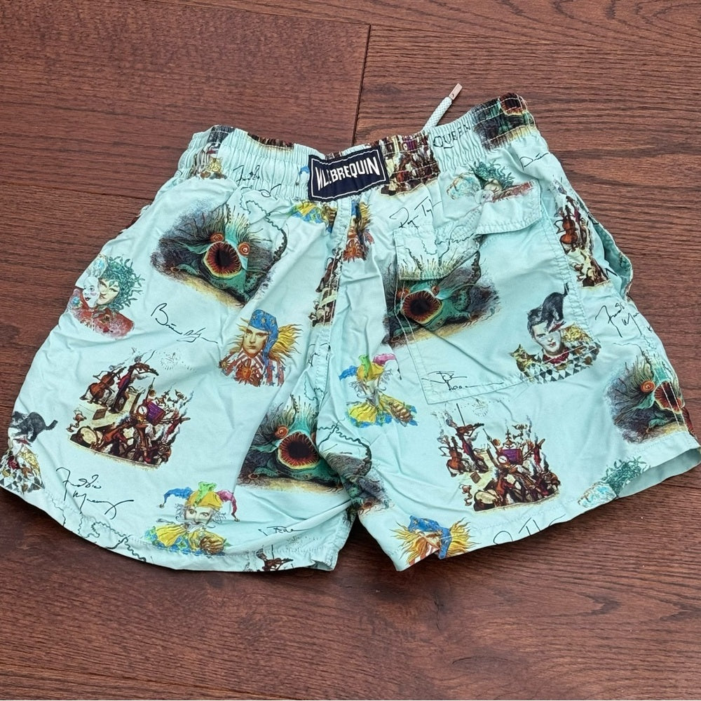 Vilebrequin Men’s Queen Swim Trunks Size XS