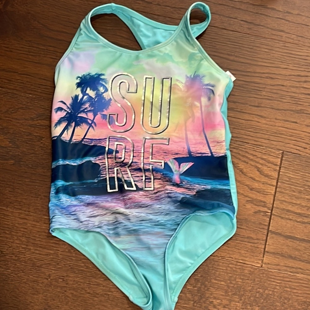 Girls Bundle of Bathing Suits Size 8