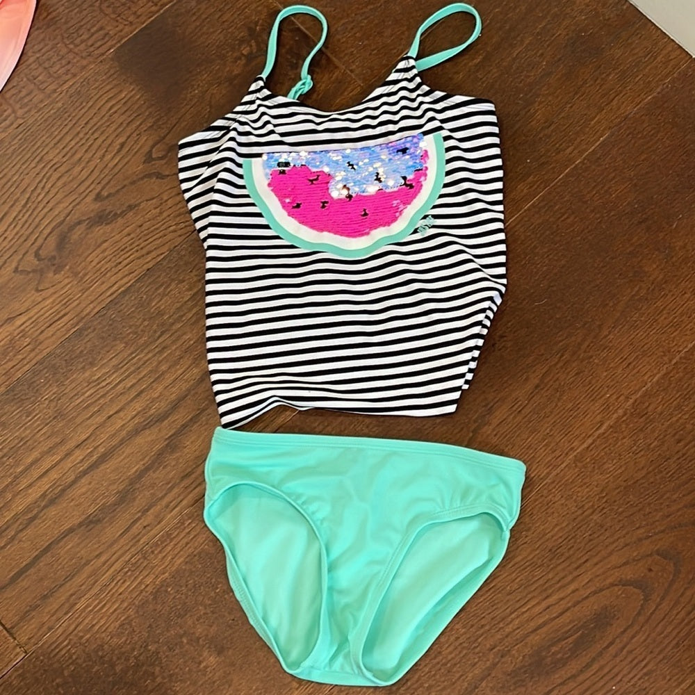 Girls Bundle of Bathing Suits Size 8