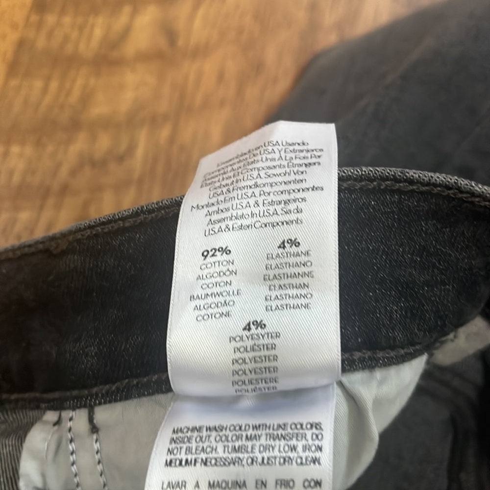 NWT Mother The Pixie Sailor Ankle Black Jeans Size 24