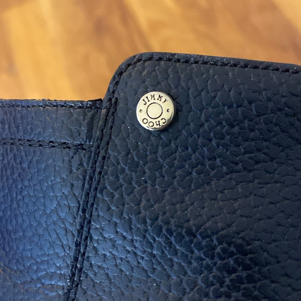 Jimmy Choo Women’s Black Leather Ankle Boots Size 38.5