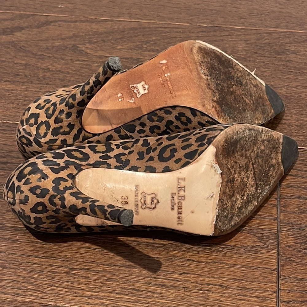 L.K Bennett Women’s Leopard Pumps Size 8